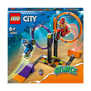 LEGO® City Spinning Stunt Challenge Building Toy Set 60360