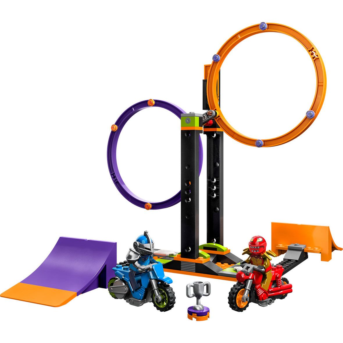 LEGO® City Spinning Stunt Challenge Building Toy Set 60360