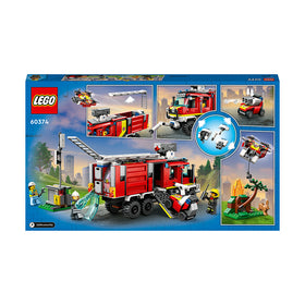 LEGO® City Fire Command Unit Building Toy Set 60374 - 0