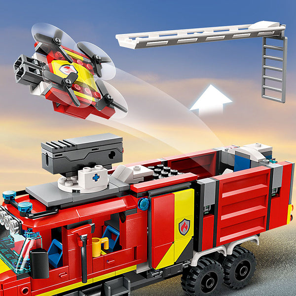 LEGO® City Fire Command Unit Building Toy Set 60374