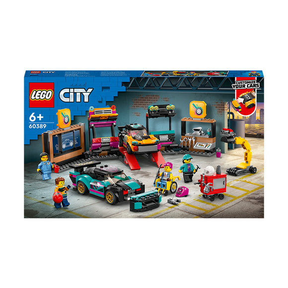 LEGO® City Custom Car Garage Building Toy Set 60389 Import A Toy
