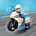 LEGO® City Police Bike Car Chase Building Toy Set 60392
