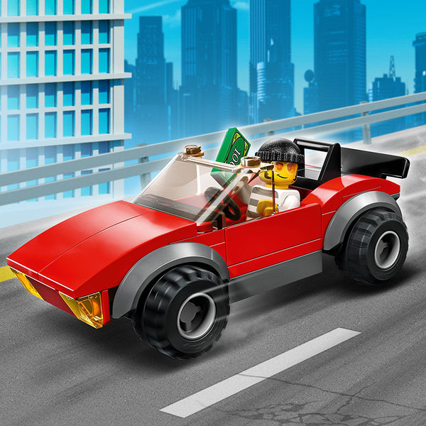 LEGO® City Police Bike Car Chase Building Toy Set 60392