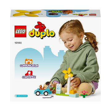 LEGO® DUPLO® Town Wind Turbine and Electric Car Building Toy Set 10985 - 0