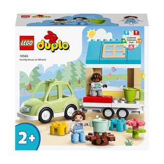LEGO® DUPLO® Town Family House on Wheels Building Toy Set 10986