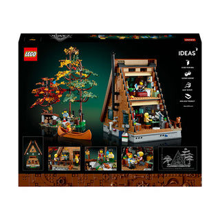 LEGO® Ideas A-Frame Cabin Building Kit for Adults 21338