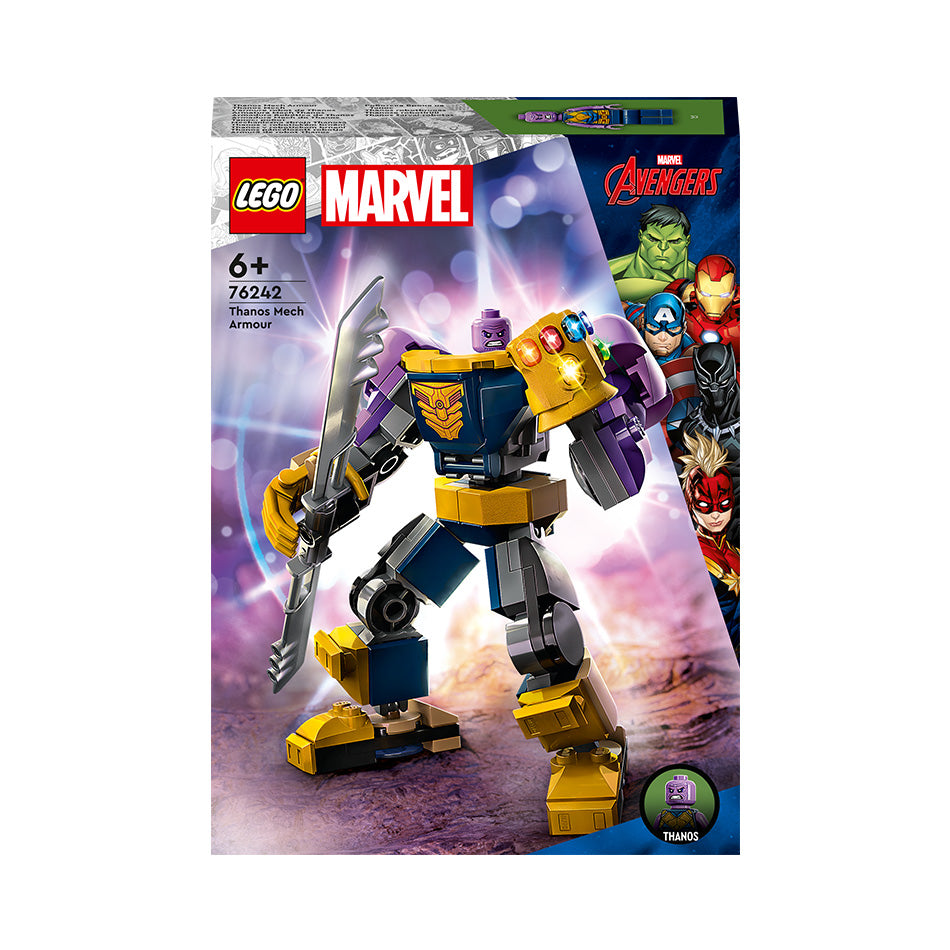 LEGO® Marvel Thanos Mech Armour Building Kit 76242 | Import A Toy