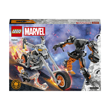 LEGO® Marvel Ghost Rider Mech & Bike Building Toy Set 76245 - 0