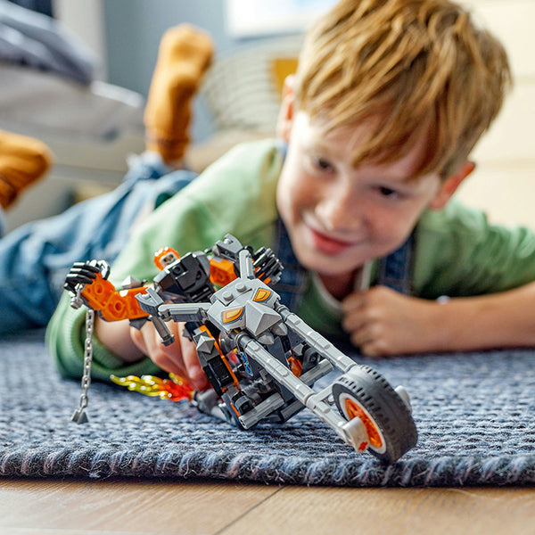 LEGO® Marvel Ghost Rider Mech & Bike Building Toy Set 76245