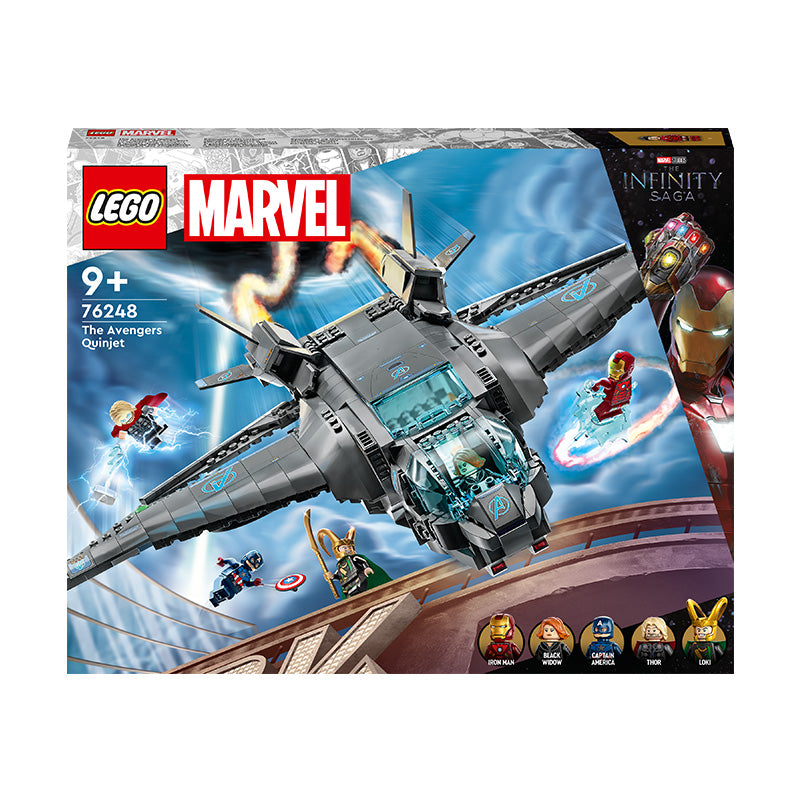 LEGO® Marvel The Avengers Quinjet Building Toy Set 76248 | Import