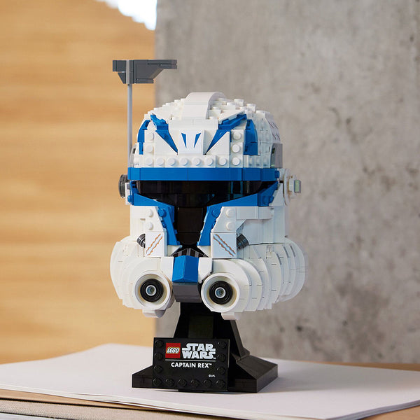 Captain Rex Helmet (Life-Sized)  Build it Yourself with LEGO