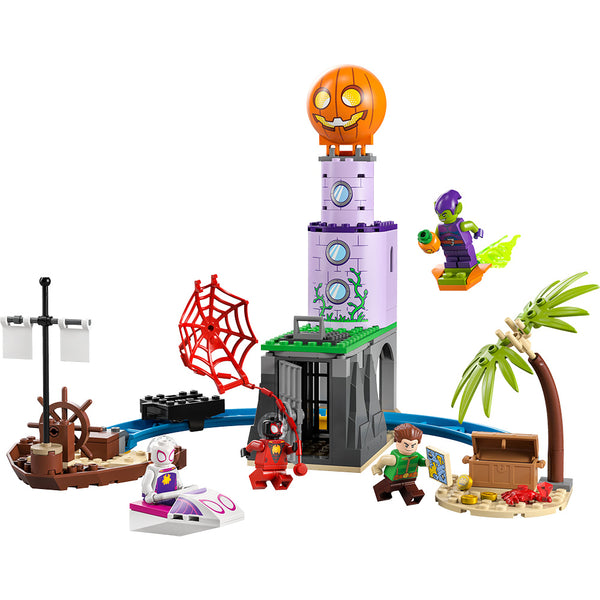 LEGO® Marvel Team Spidey at Green Goblin's Lighthouse 10790