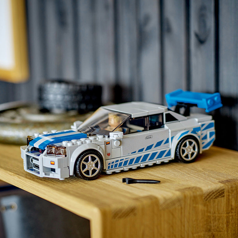 LEGO® Speed Champions 2 Fast 2 Furious Nissan Skyline GT-R (R34