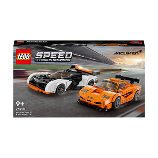 LEGO® Speed Champions McLaren Solus GT and McLaren F1 LM Building Toy Set 76918