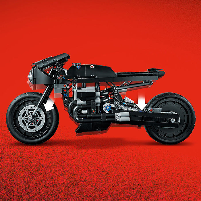 LEGO® Technic THE BATMAN - BATCYCLE™ Building Toy Set 42155 - SLIGHTLY DAMAGED BOX