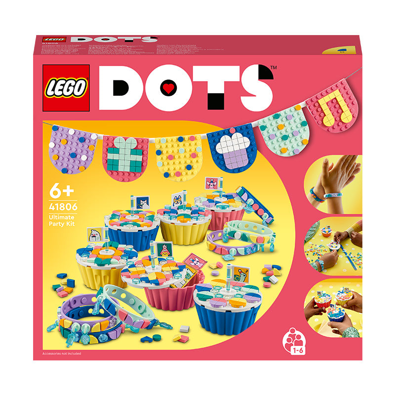 LEGO® DOTS Ultimate Party Kit DIY Craft Decoration Kit 41806 | Import A Toy