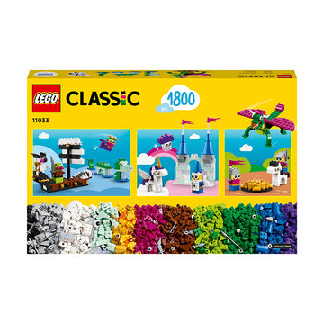 LEGO® Classic Creative Fantasy Universe Building Toy Set 11033 - 0