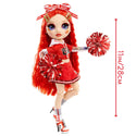 Rainbow High Cheer Ruby Anderson – Red Cheerleader Fashion Doll