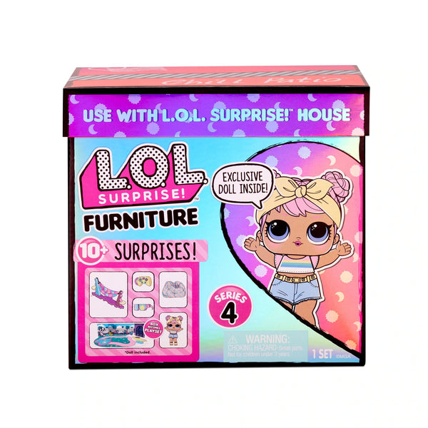 LOL Surprise Furniture Series 4 Chill Patio with Dawn Doll and 10+ Surprises