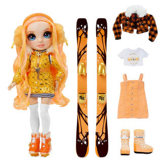 RAINBOW HIGH Winter Break Fashion Doll Poppy Rowan with Accessories