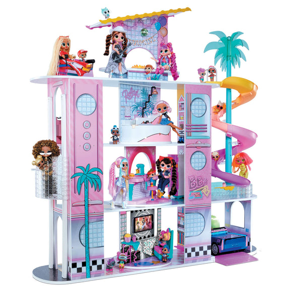 LOL Surprise OMG House of Surprises New Real Wood Doll House