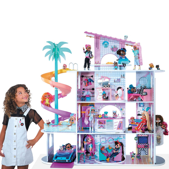 LOL Surprise OMG House of Surprises New Real Wood Doll House