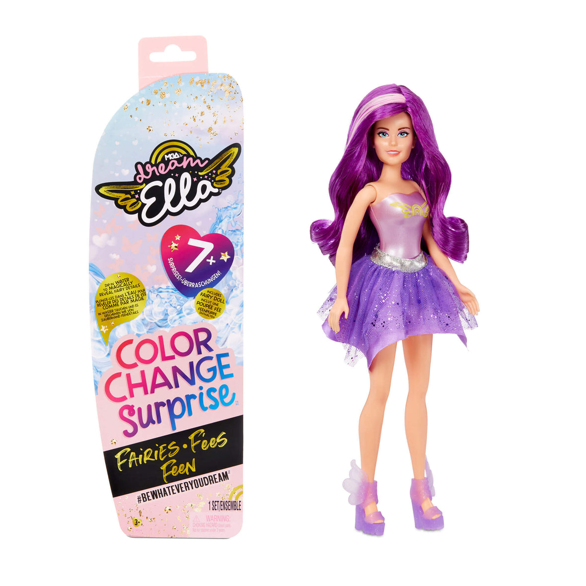 MGA’s Dream Ella Color Change Surprise Fairies ARIA Fashion Doll