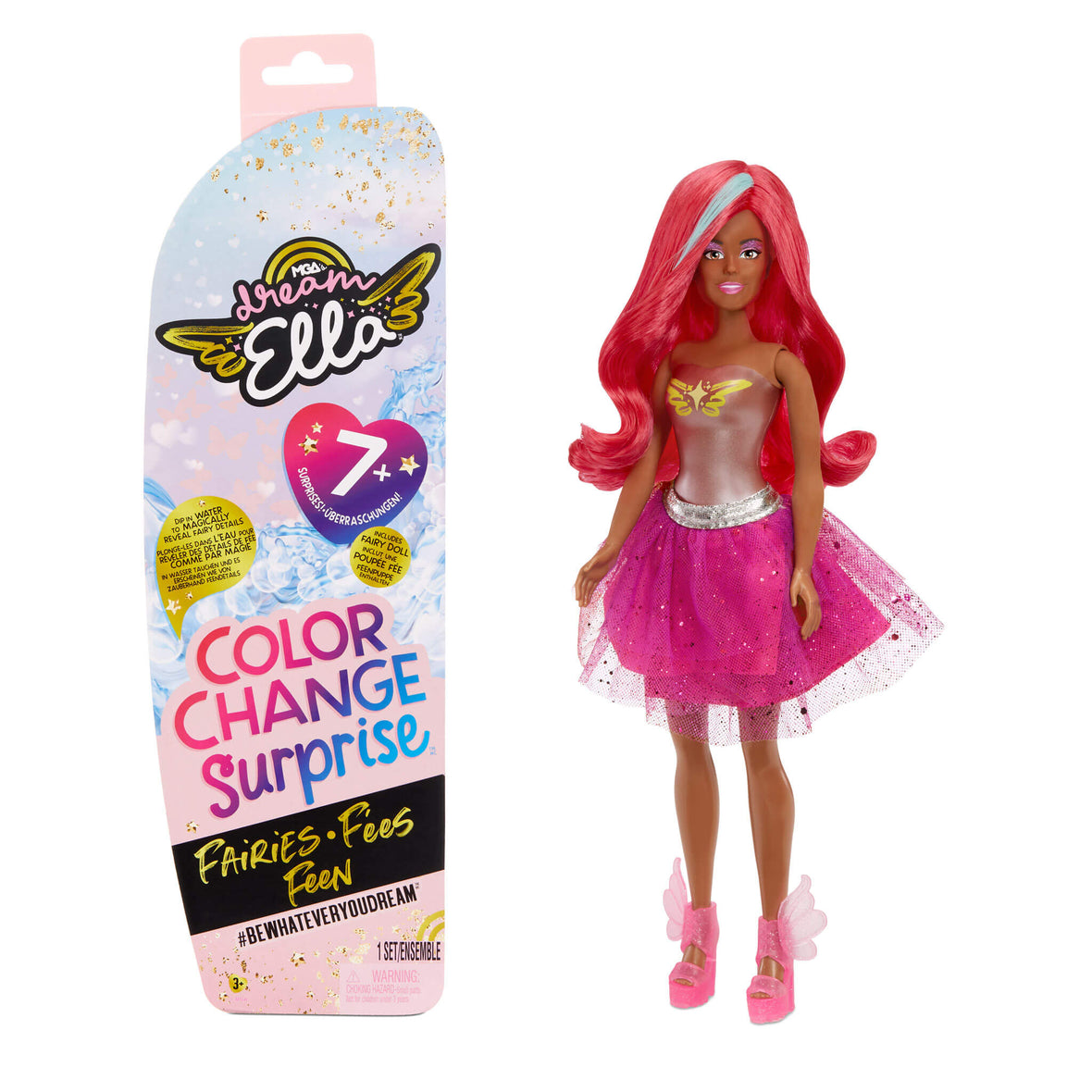 MGA’s Dream Ella Color Change Surprise Fairies YASMIN Fashion Doll
