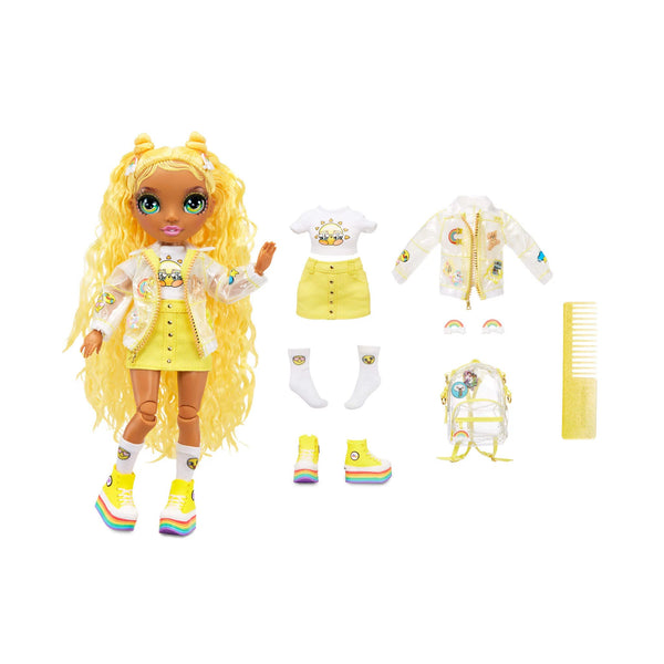 Rainbow High Junior High Sunny Madison 9 inches Yellow Fashion Doll with Accessories