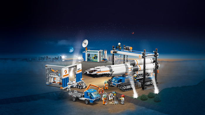 LEGO® City Rocket Assembly & Transport