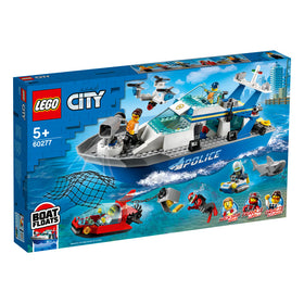 LEGO City Police Patrol Boat - 0