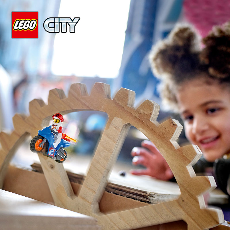 LEGO® City Rocket Stunt Bike Building Kit 60298