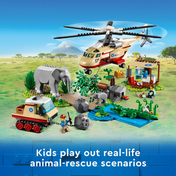 LEGO® City Wildlife Rescue Operation Building Kit 60302