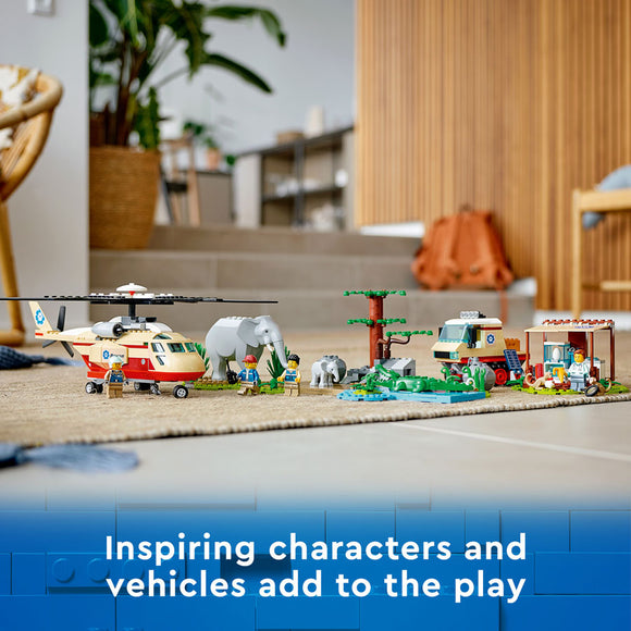 LEGO® City Wildlife Rescue Operation Building Kit 60302