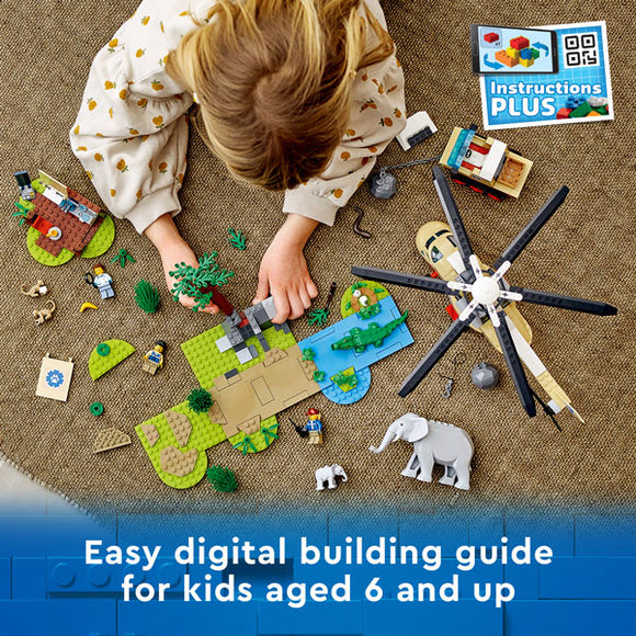 LEGO® City Wildlife Rescue Operation Building Kit 60302