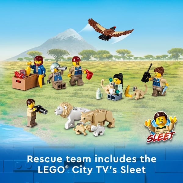 LEGO® City Wildlife Rescue Camp Building Kit 60307
