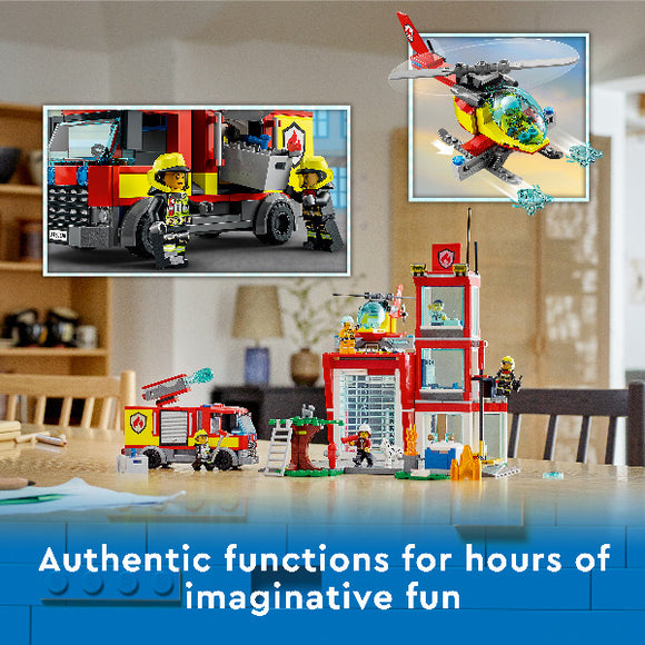 LEGO® City Fire Station Building Kit 60320