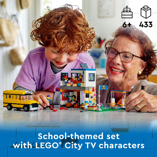 LEGO® City School Day Building Kit 60329