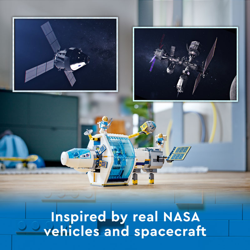 LEGO® City Lunar Space Station Building Kit 60349