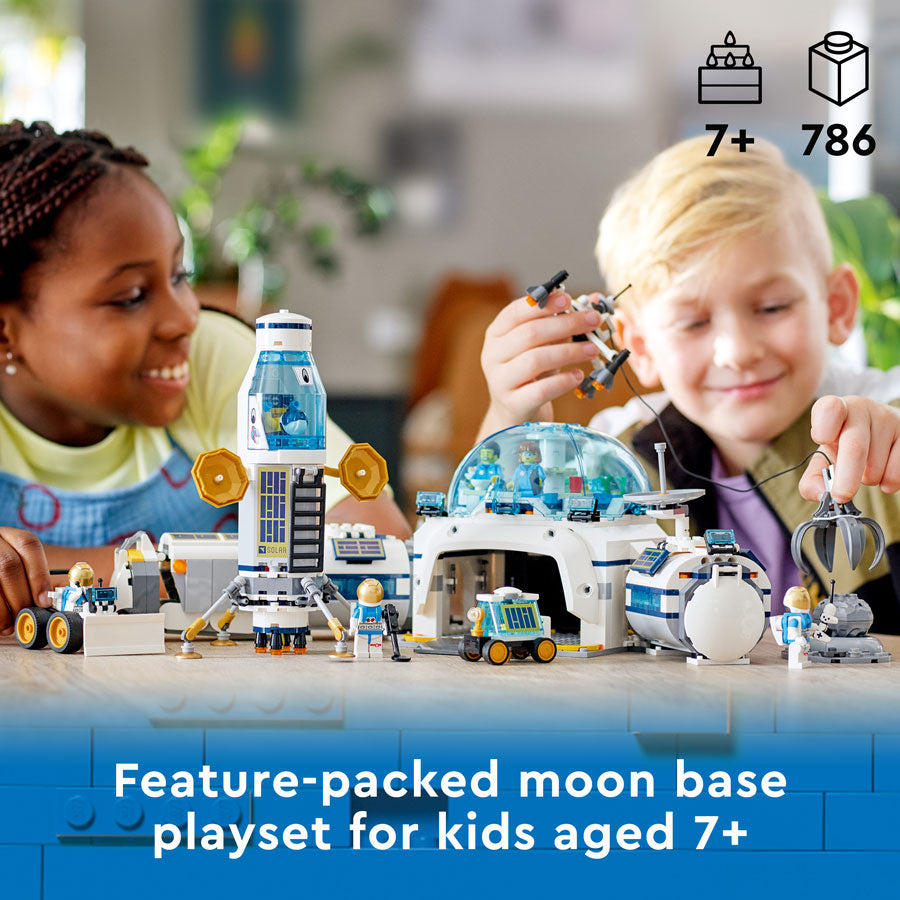 LEGO® City Lunar Research Base Building Kit 60350
