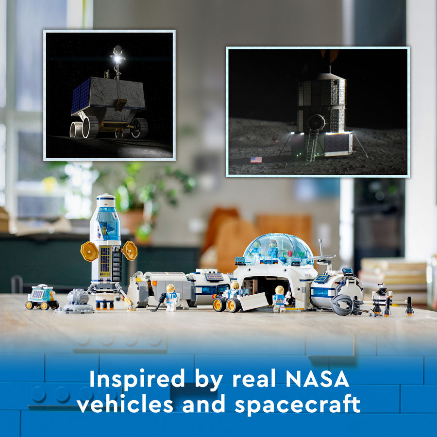 LEGO® City Lunar Research Base Building Kit 60350