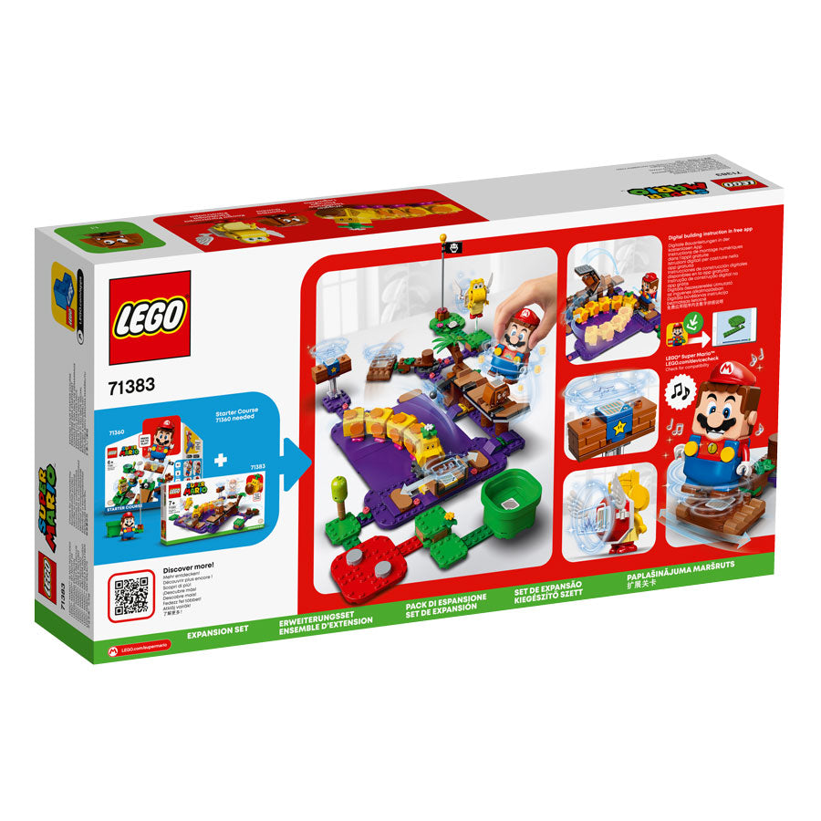 LEGO® SUPER MARIO Wiggler’s Poison Swamp Expansion Set 71383