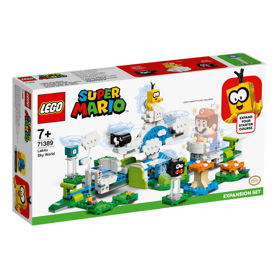 rikougen　4点セット LEGO® SUPER MARIO Lakitu Sky World Expansion Set 71389 | Import A Toy