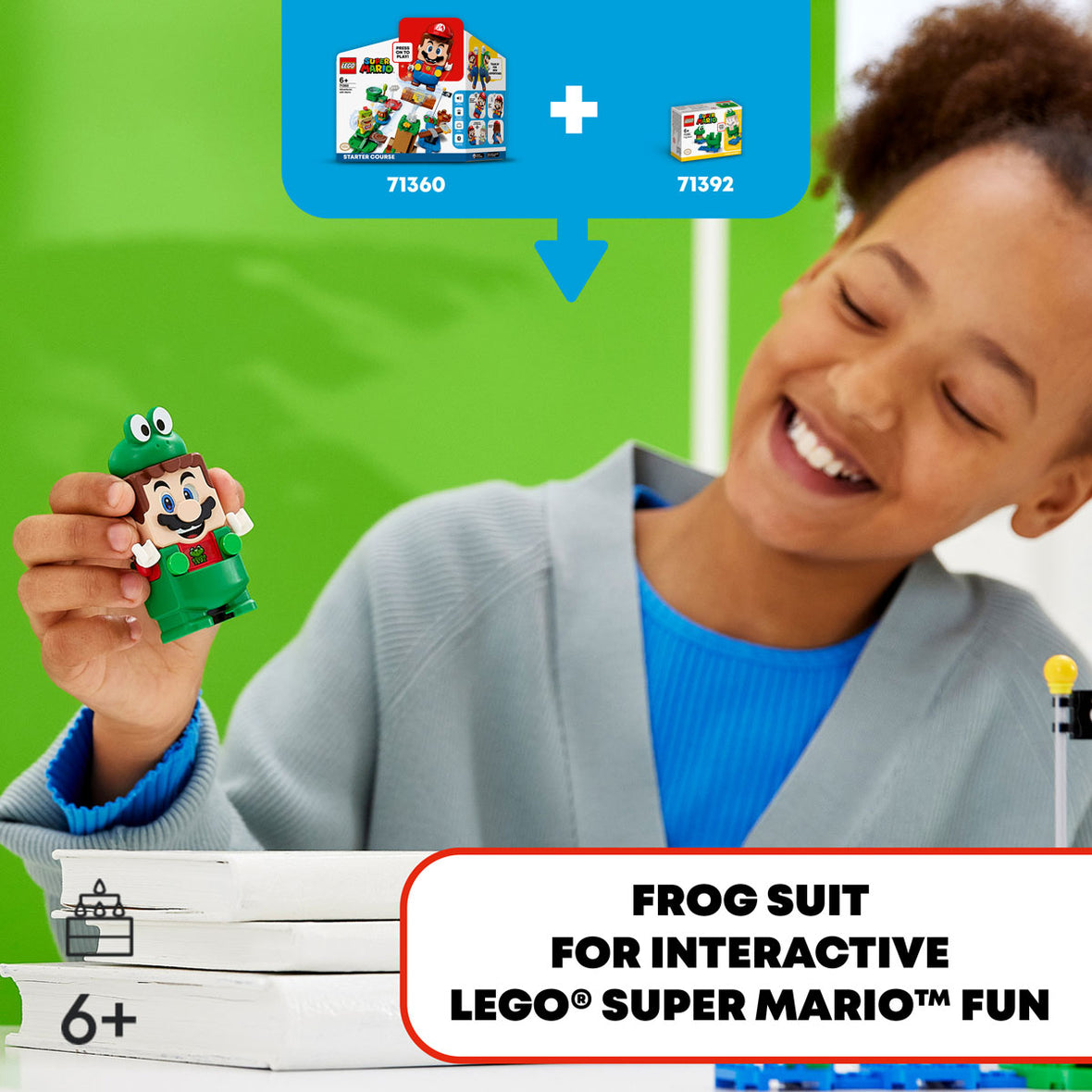 LEGO® Super Mario™ Frog Mario Power-Up Pack Building Kit 71392