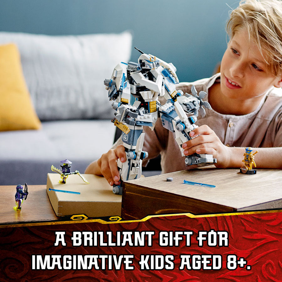 LEGO® NINJAGO® Legacy Zane's Titan Mech Battle Building Kit 71738