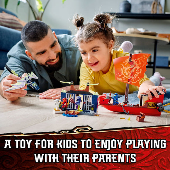 LEGO® NINJAGO® Legacy Final Flight of Destiny’s Bounty Building Kit 71749