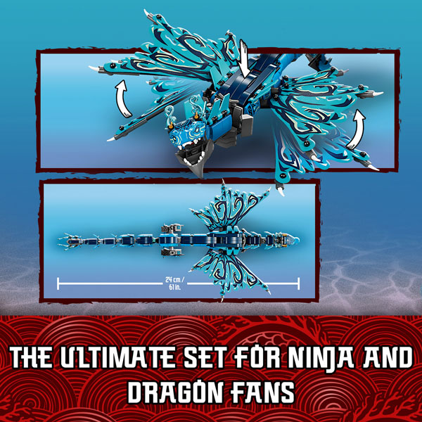 LEGO® NINJAGO® Water Dragon Building Kit 71754 | Import A Toy
