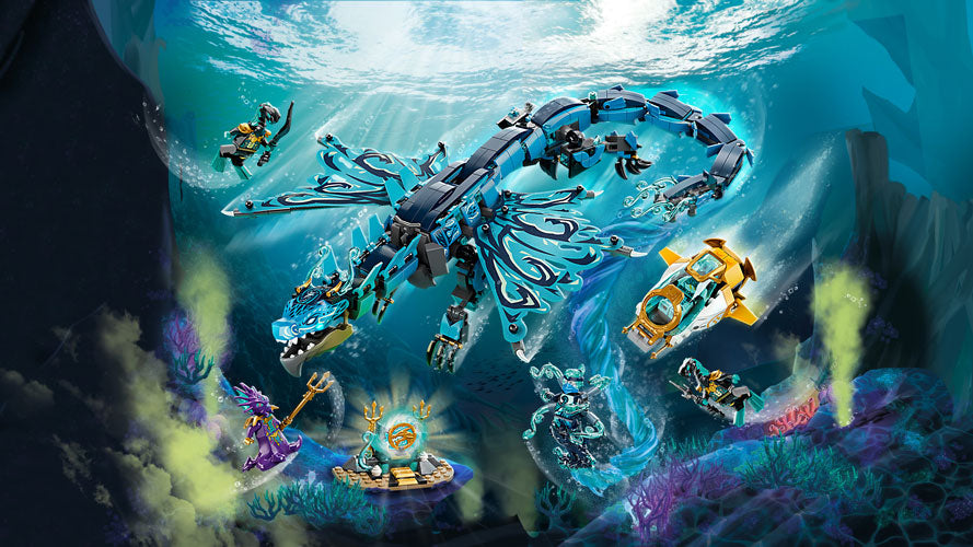 LEGO® NINJAGO® Water Dragon Building Kit 71754 | Import A Toy