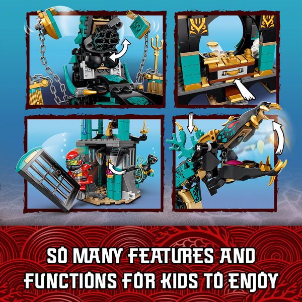 LEGO® NINJAGO® Temple of the Endless Sea Building Kit 71755