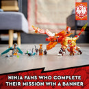 LEGO® NINJAGO® Kai’s Fire Dragon EVO Building Kit 71762-12